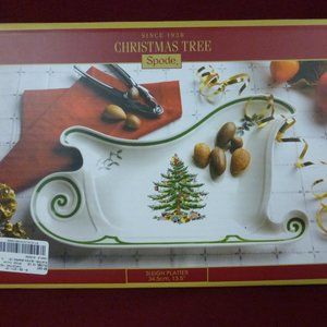 Spode Christmas Sleigh Platter
